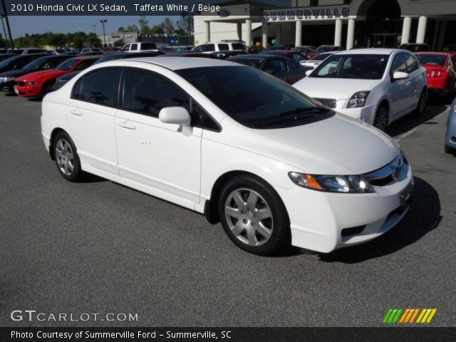 2010 Honda Civic LX Sedan in Taffeta White