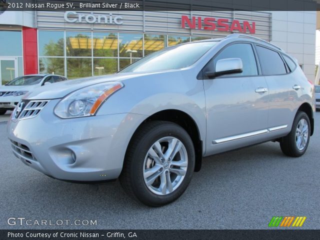 2012 Nissan rogue silver