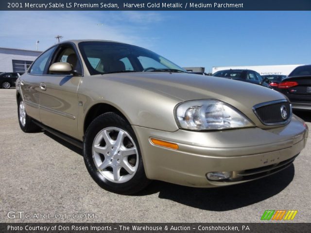 2001 Mercury Sable LS Premium Sedan in Harvest Gold Metallic