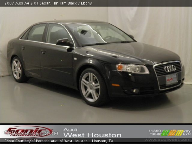 2007 Audi A4 2.0T Sedan in Brilliant Black