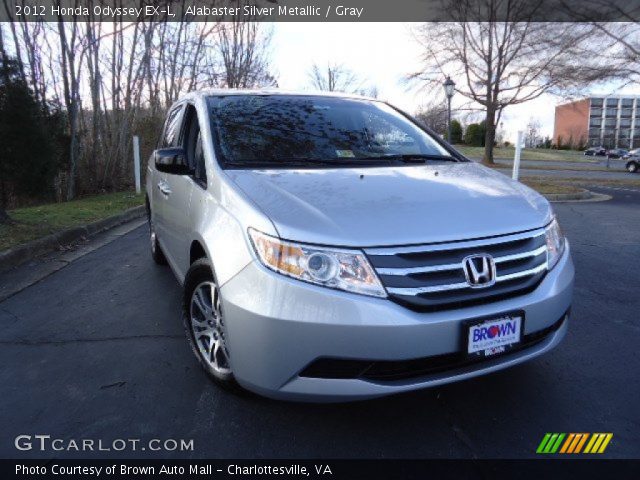 2012 Honda Odyssey EX-L in Alabaster Silver Metallic