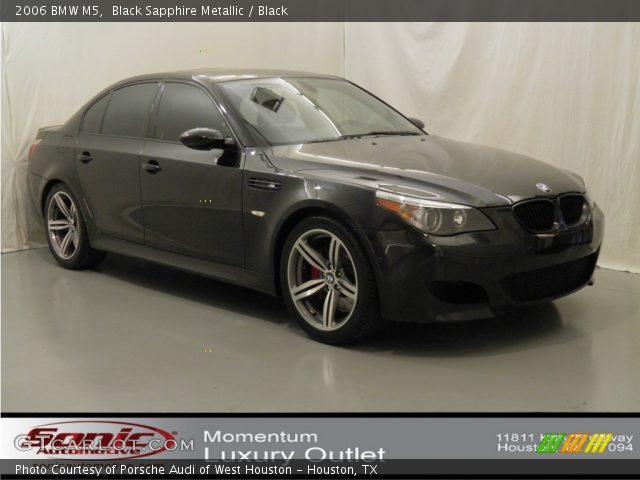 2006 BMW M5  in Black Sapphire Metallic