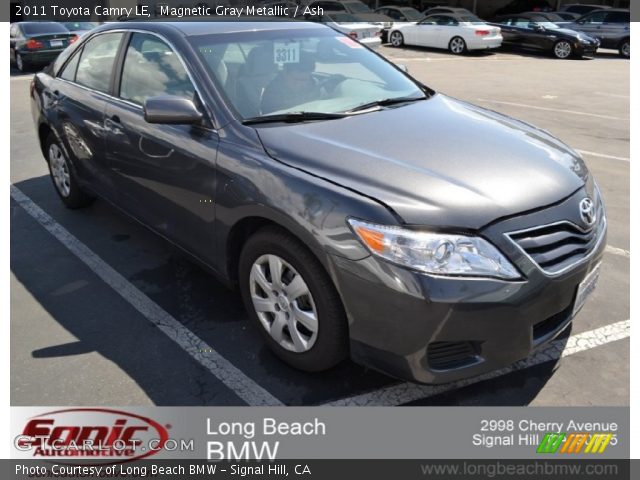 2011 Toyota Camry LE in Magnetic Gray Metallic