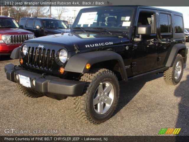 2012 Jeep Wrangler Unlimited Rubicon 4x4 in Black