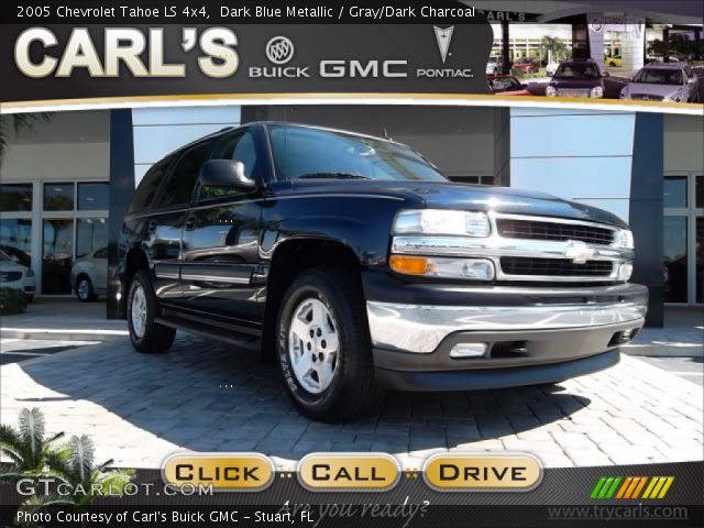 2005 Chevrolet Tahoe LS 4x4 in Dark Blue Metallic
