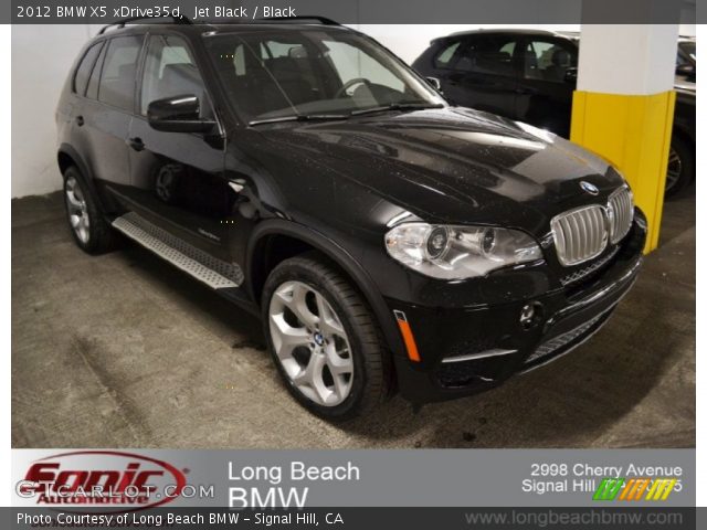 2012 BMW X5 xDrive35d in Jet Black