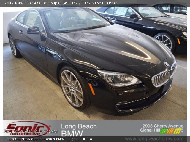 2012 BMW 6 Series 650i Coupe in Jet Black