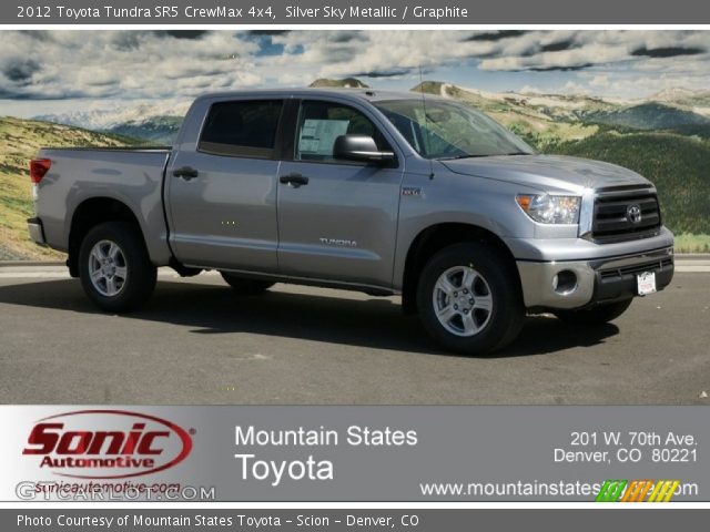 2012 Toyota Tundra SR5 CrewMax 4x4 in Silver Sky Metallic