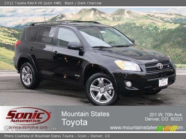 2012 Toyota RAV4 V6 Sport 4WD in Black
