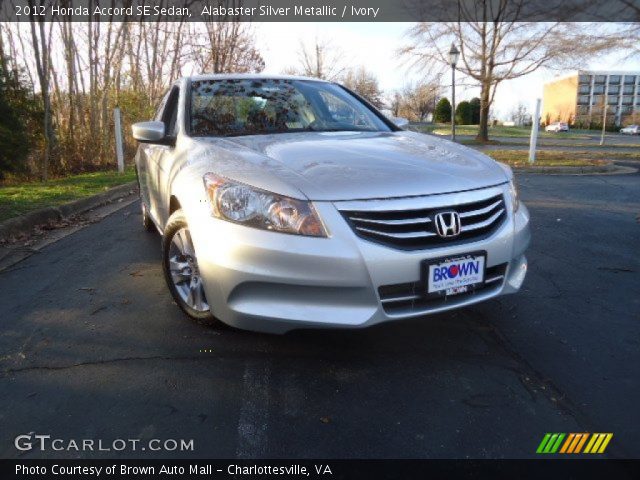 2012 Honda Accord SE Sedan in Alabaster Silver Metallic