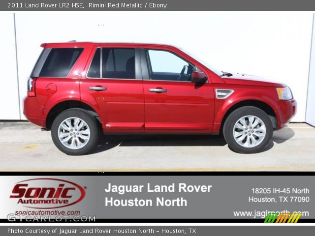 2011 Land Rover LR2 HSE in Rimini Red Metallic