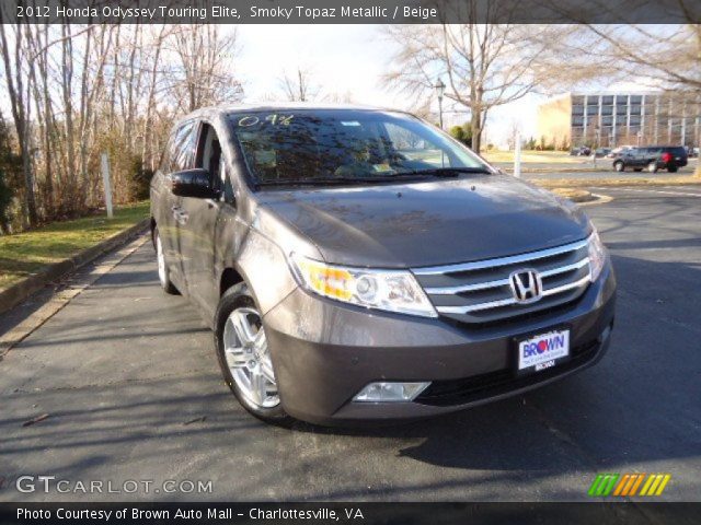 2012 Honda Odyssey Touring Elite in Smoky Topaz Metallic