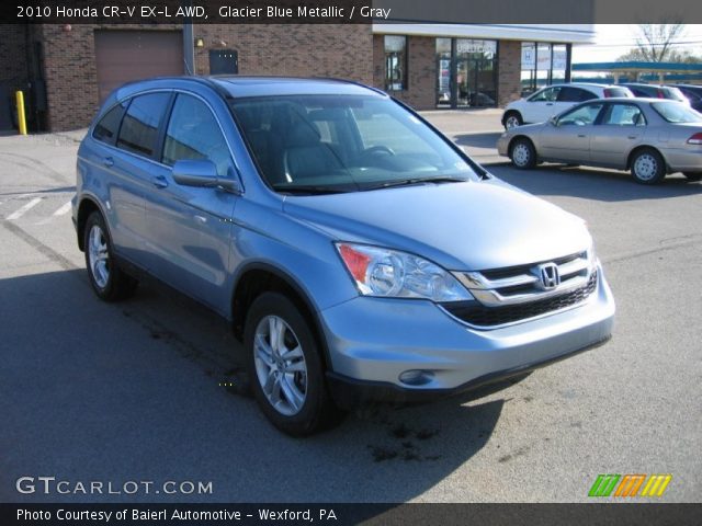 2010 Honda CR-V EX-L AWD in Glacier Blue Metallic