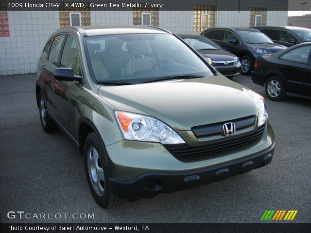 2009 Honda CR-V LX 4WD in Green Tea Metallic