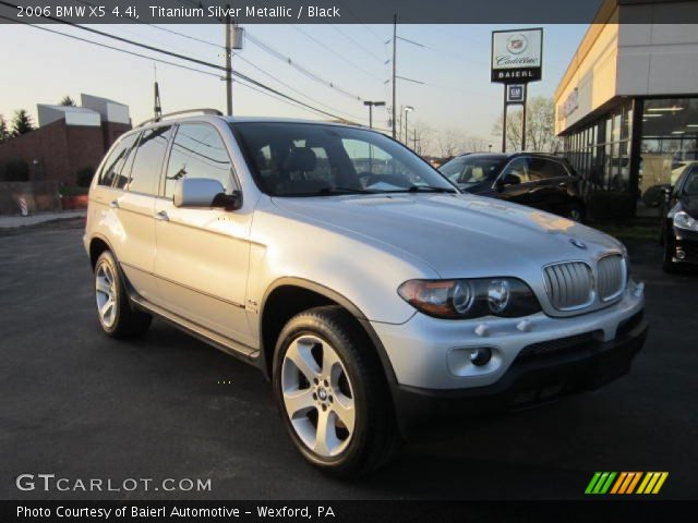 2006 BMW X5 4.4i in Titanium Silver Metallic