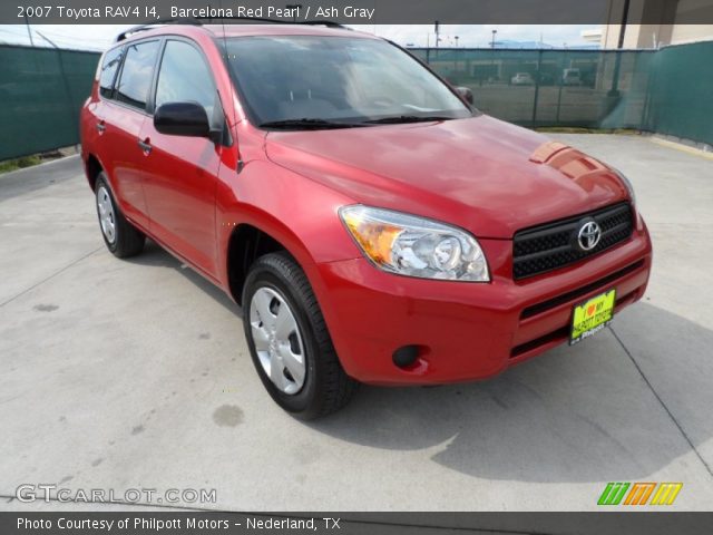 2007 Toyota RAV4 I4 in Barcelona Red Pearl
