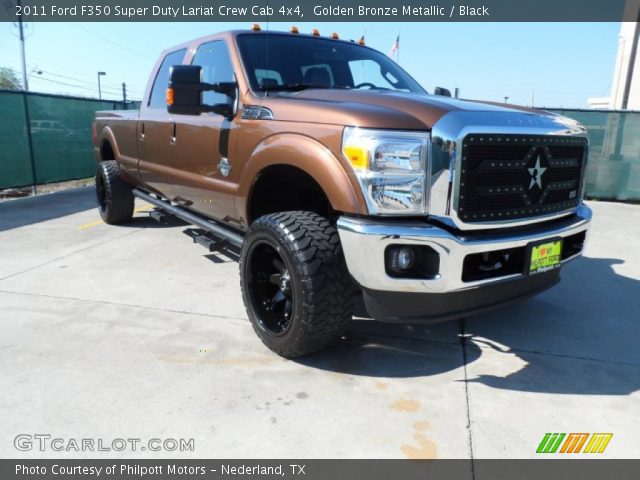2011 Ford F350 Super Duty Lariat Crew Cab 4x4 in Golden Bronze Metallic