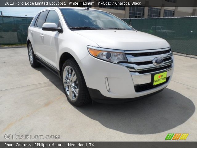 2013 Ford Edge Limited EcoBoost in White Platinum Tri-Coat