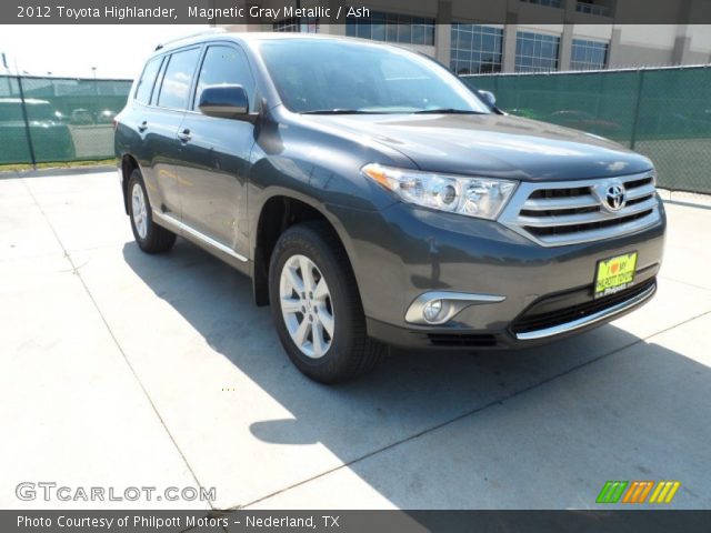 2012 Toyota Highlander  in Magnetic Gray Metallic