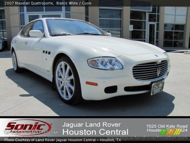 2007 Maserati Quattroporte  in Bianco White