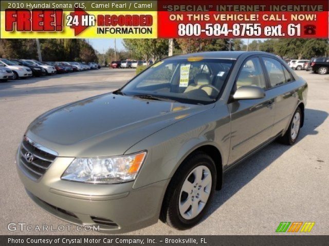 2010 Hyundai Sonata GLS in Camel Pearl