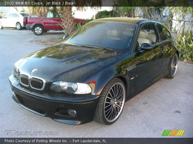 2002 BMW M3 Coupe in Jet Black