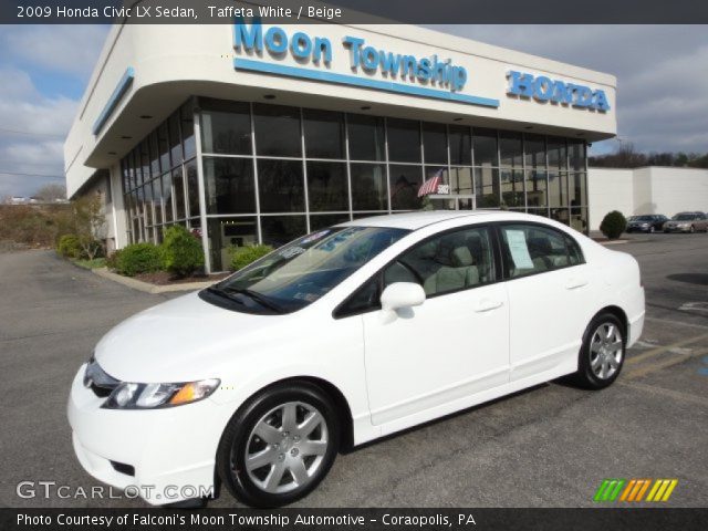 2009 Honda Civic LX Sedan in Taffeta White