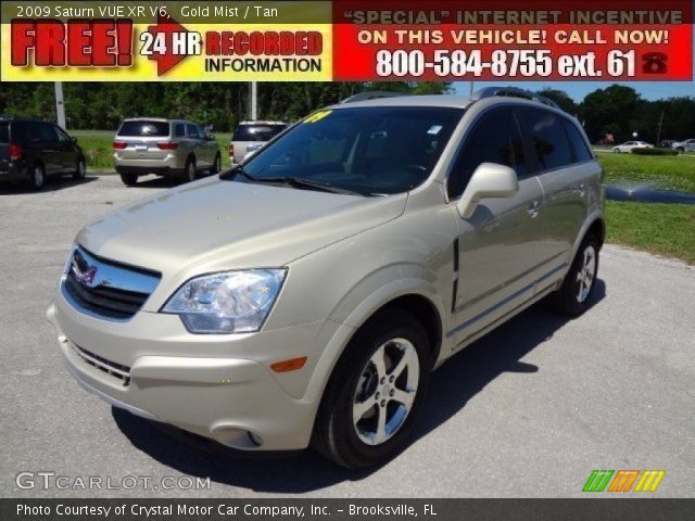 2009 Saturn VUE XR V6 in Gold Mist