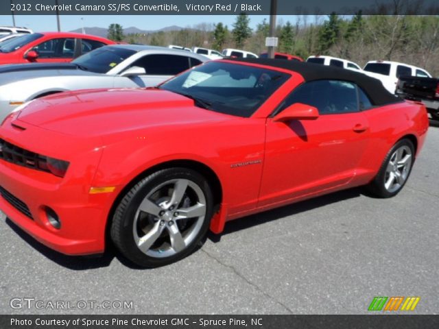 2012 Chevrolet Camaro SS/RS Convertible in Victory Red