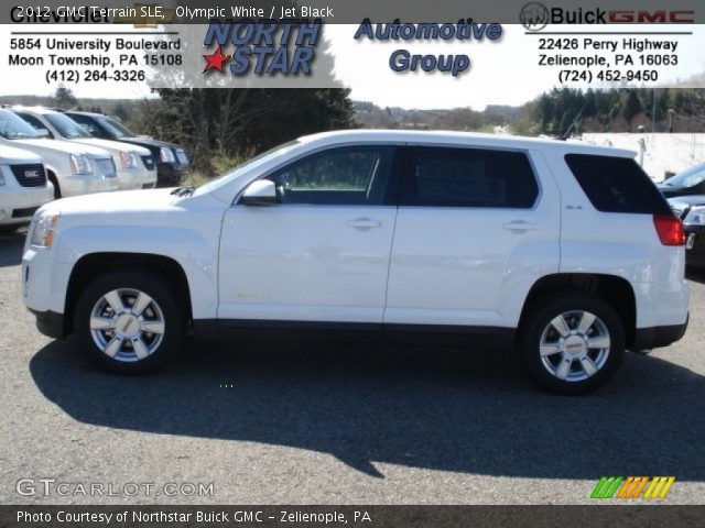 2012 GMC Terrain SLE in Olympic White