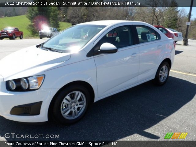 2012 Chevrolet Sonic LT Sedan in Summit White