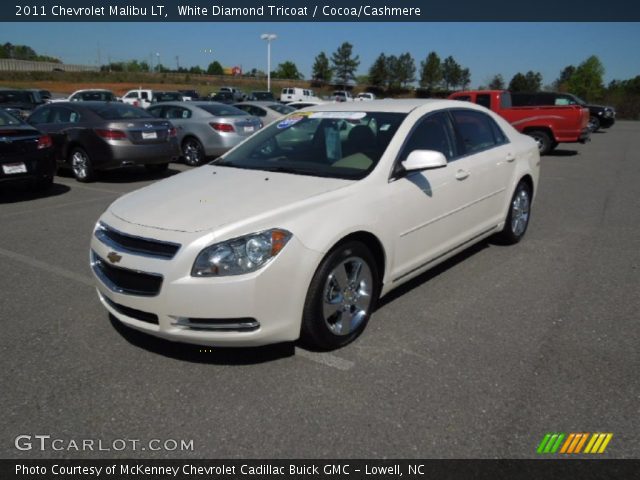 2011 Chevrolet Malibu LT in White Diamond Tricoat