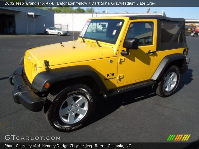 2009 Yellow jeep wrangler for sale #3