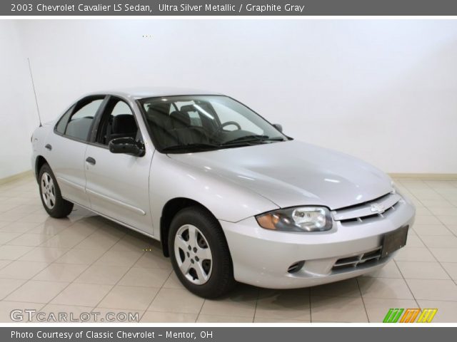 2003 Chevrolet Cavalier LS Sedan in Ultra Silver Metallic