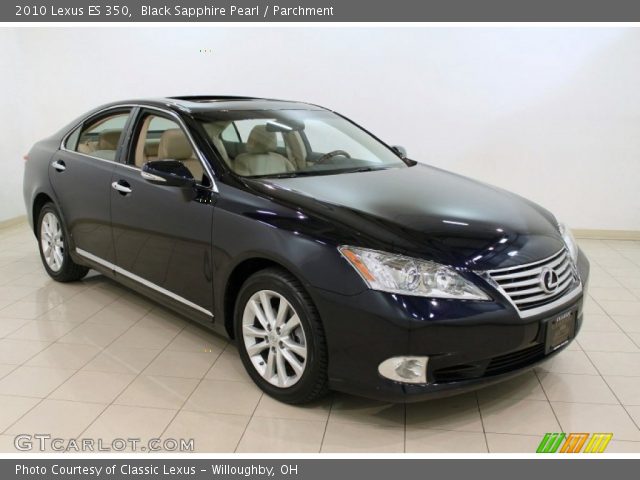 2010 Lexus ES 350 in Black Sapphire Pearl