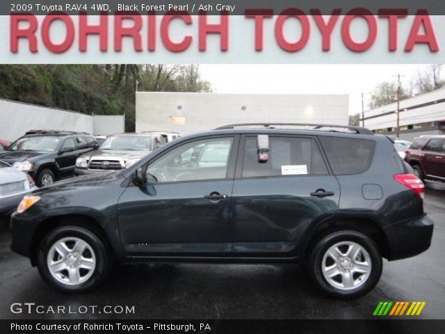 2009 Toyota RAV4 4WD in Black Forest Pearl