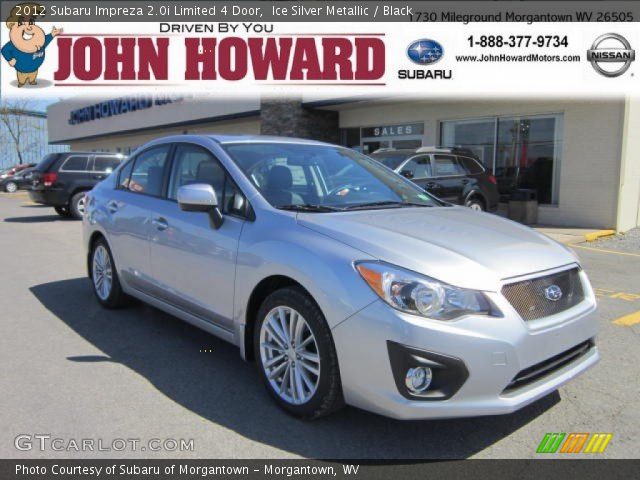 2012 Subaru Impreza 2.0i Limited 4 Door in Ice Silver Metallic