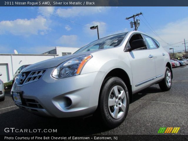 2011 Nissan Rogue S AWD in Silver Ice Metallic