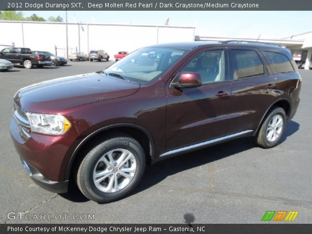 2012 Dodge Durango SXT in Deep Molten Red Pearl