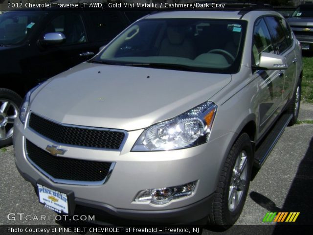 2012 Chevrolet Traverse LT AWD in Gold Mist Metallic