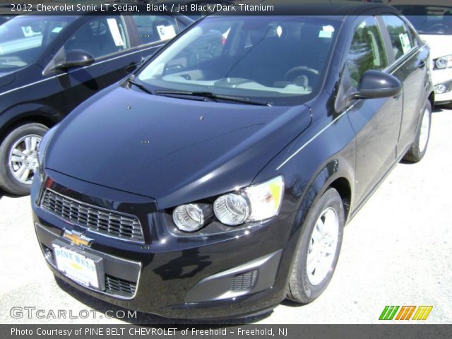 2012 Chevrolet Sonic LT Sedan in Black