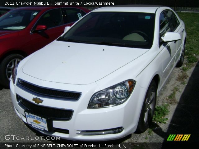2012 Chevrolet Malibu LT in Summit White
