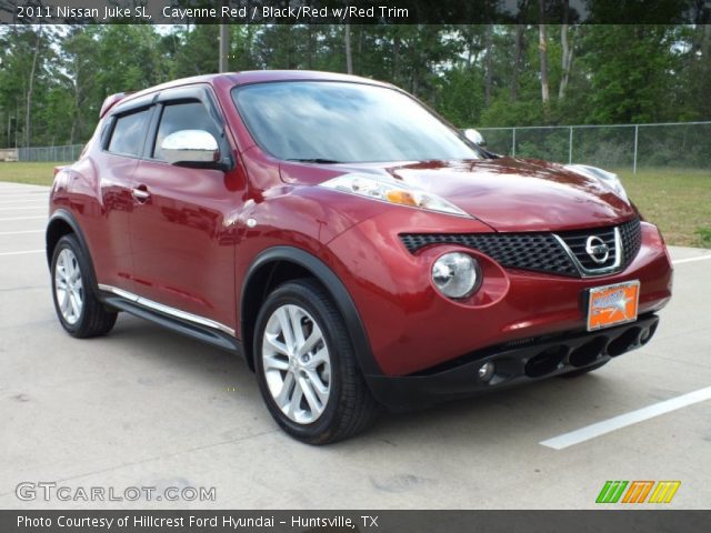 Cayenne red nissan juke #2