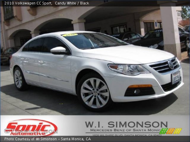 2010 Volkswagen CC Sport in Candy White