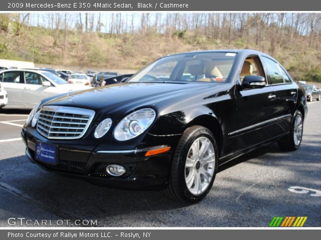 2009 Mercedes-Benz E 350 4Matic Sedan in Black