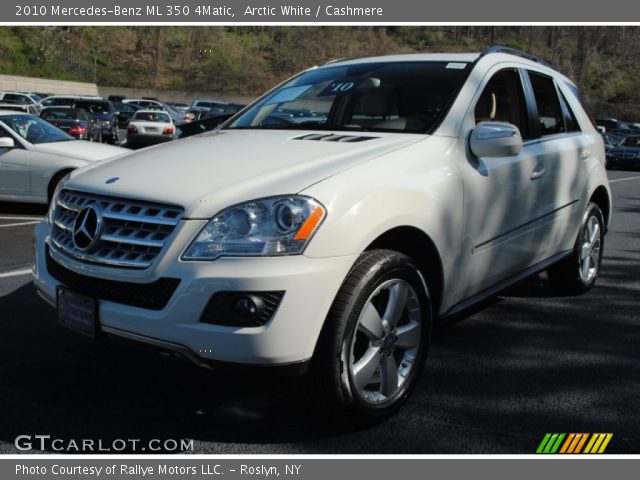 2010 Mercedes-Benz ML 350 4Matic in Arctic White
