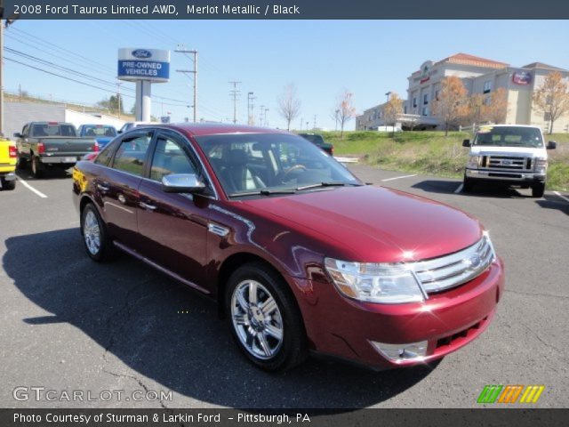 2008 Ford Taurus Limited AWD in Merlot Metallic