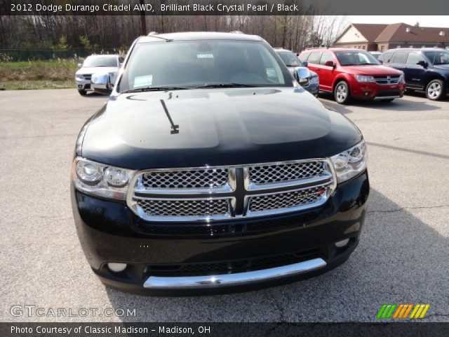 2012 Dodge Durango Citadel AWD in Brilliant Black Crystal Pearl