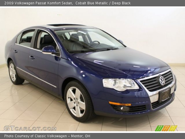 2009 Volkswagen Passat Komfort Sedan in Cobalt Blue Metallic
