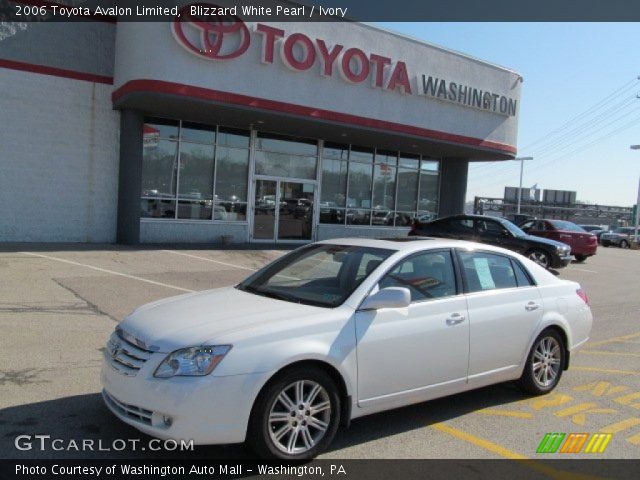 2006 Toyota Avalon Limited in Blizzard White Pearl